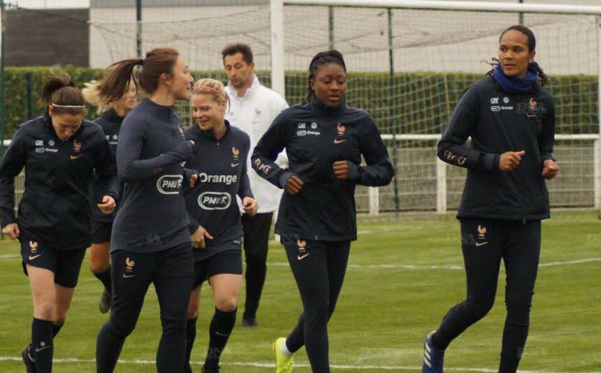 Football : l’équipe de France féminine s’entraîne à Molsheim
