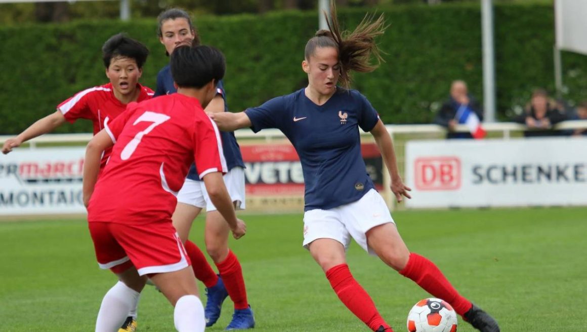 Mondial de Montaigu U16 Féminin. France – République de Corée : 2-1.