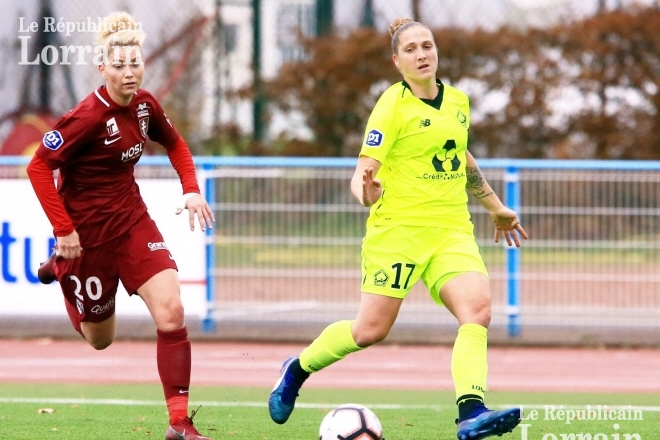 FOOTBALL D1 féminine : tenu en échec par Rodez, le FC Metz s’en sort bien à la pause (1-1)