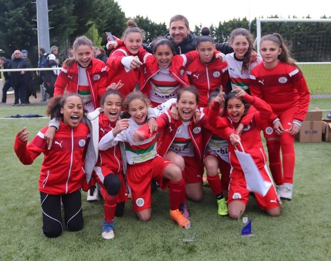 Les féminines du CJF football se sont encore distinguées Les féminines du CJF football se sont encore distinguées