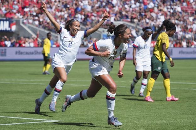 Coupe du monde 2019 : les États-Unis battent l’Afrique du Sud en préparation Coupe du monde 2019 : les États-Unis battent l’Afrique du Sud en préparation