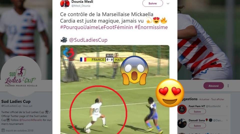 VIDEO. Football féminin: Le contrôle incroyable d’une footballeuse marseillaise avec l’équipe de France VIDEO. Football féminin: Le contrôle incroyable d’une footballeuse marseillaise avec l’équipe de France