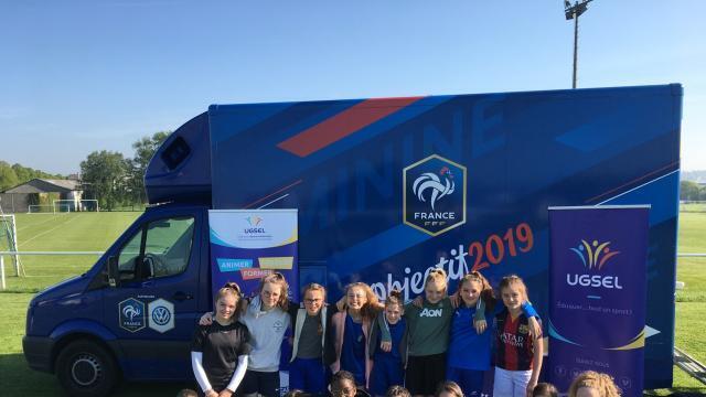 Saint-Lô. Les filles du collège Interparoissial préparent la Coupe du monde féminine