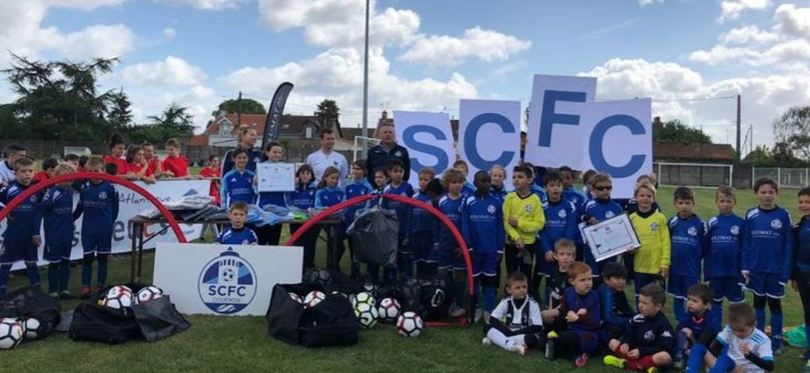 Les écoles de foot du Stade couëronnais valorisées Les écoles de foot du Stade couëronnais valorisées