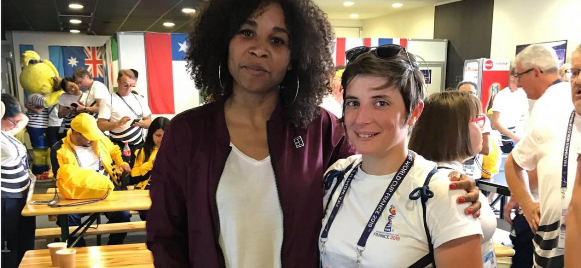 Sarthe. Tiffany Villey est bénévole pour la Coupe du monde féminine de football Sarthe. Tiffany Villey est bénévole pour la Coupe du monde féminine de football