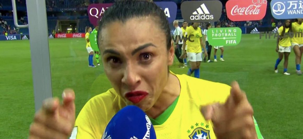 France – Brésil: Marta livre un message inspirant après la défaite