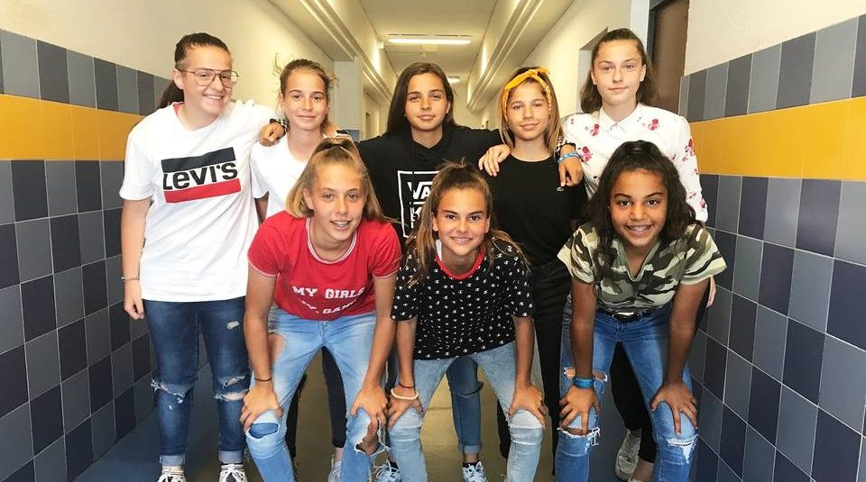 Nice: On a discuté football féminin avec des collégiennes en sport-étude Nice: On a discuté football féminin avec des collégiennes en sport-étude