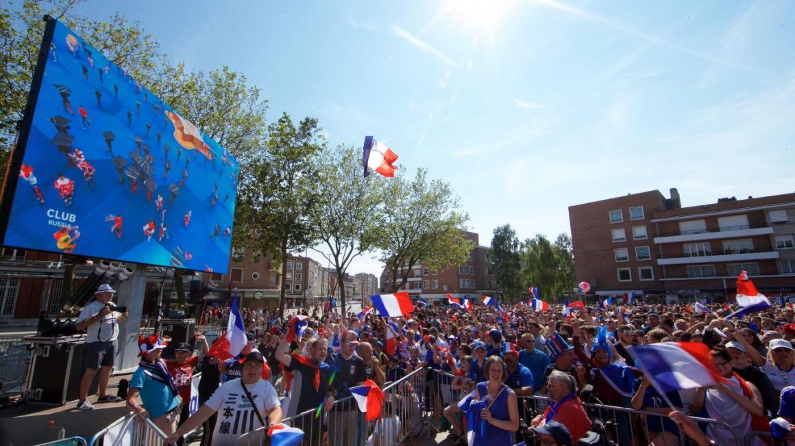 Dunkerque La Coupe du monde féminine de foot a aussi droit à son écran géant