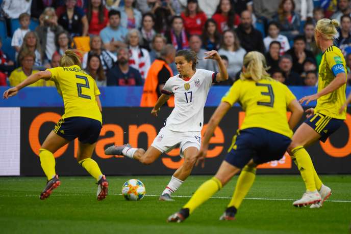 Coupe du monde féminine : les Etats-Unis battent la Suède et réalisent un sans-faute