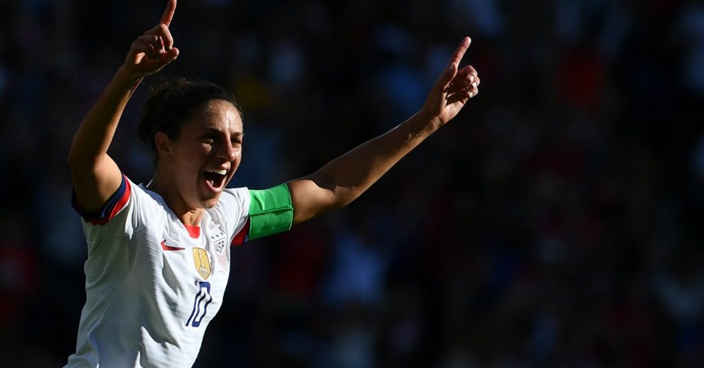 Mondial-2019 : le retour gagnant de la légende américaine Carli Lloyd