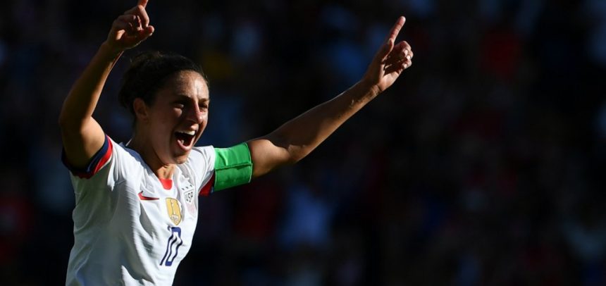 Mondial-2019 : le retour gagnant de la légende américaine Carli Lloyd Mondial-2019 : le retour gagnant de la légende américaine Carli Lloyd