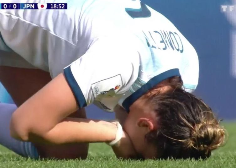 Coupe du monde féminine : une joueuse perd une dent durant le match Argentine-Japon