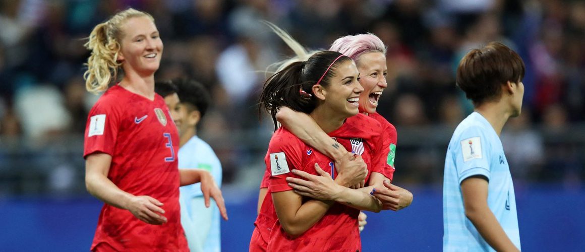 Record en Coupe du Monde : les Américaines pulvérisent les Thaïlandaises 13-0 Record en Coupe du Monde : les Américaines pulvérisent les Thaïlandaises 13-0