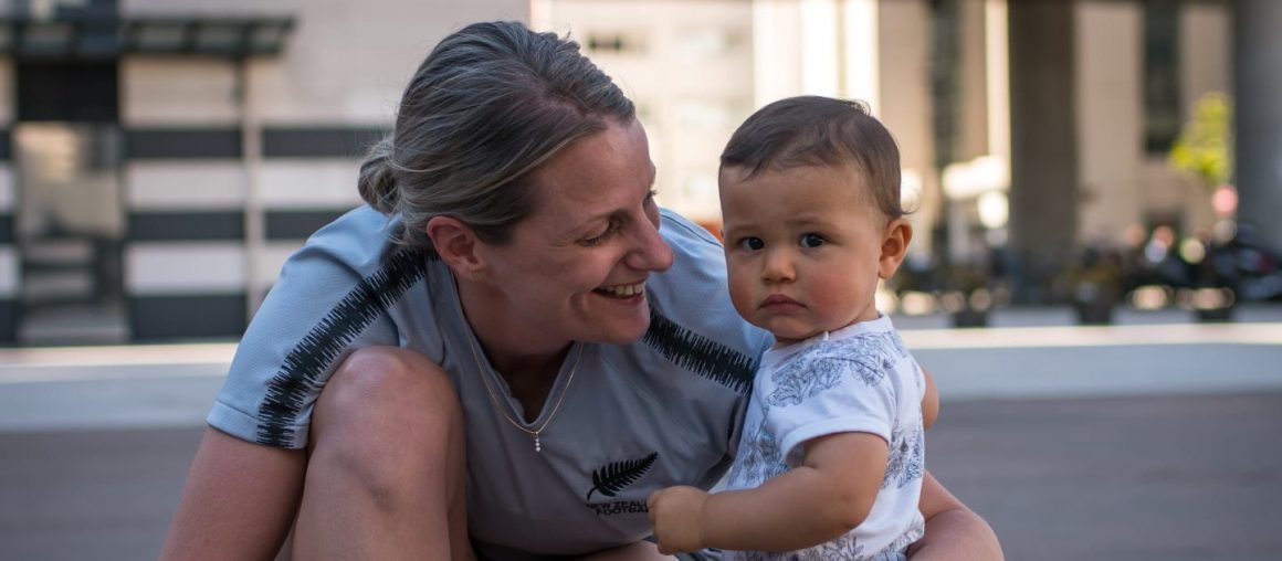 Molly, rayon de soleil des Football Ferns