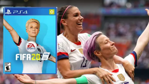 Megan Rapinoe préférée à Neymar sur la jaquette de FIFA 20 ?!