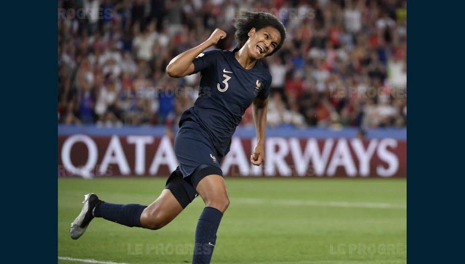 RHÔNE La joueuse de l’OL Wendie Renard devient une œuvre de street art