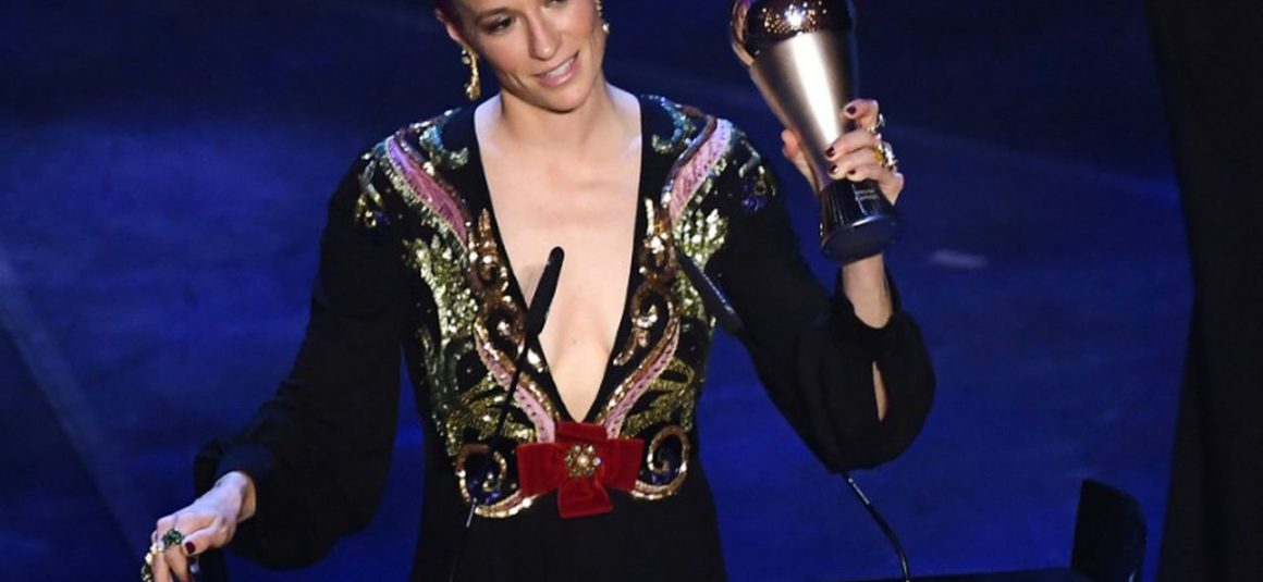 Prix FIFA The Best: L’Américaine Megan Rapinoe élue meilleure joueuse de l’année