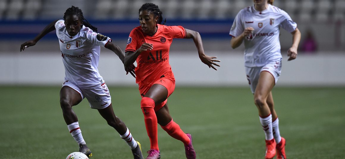 Foot féminin [UWCL, 1/16e retour] PSG – Braga (0-0) : Paris qualifié en 1/8e malgré un terne match retour