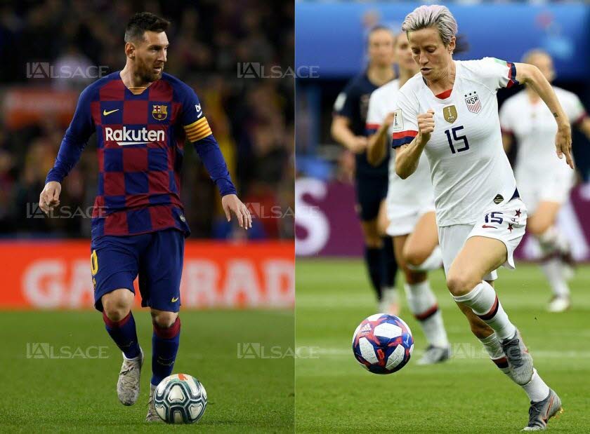 FOOTBALL Ballon d’Or : Messi et Rapinoe grands favoris